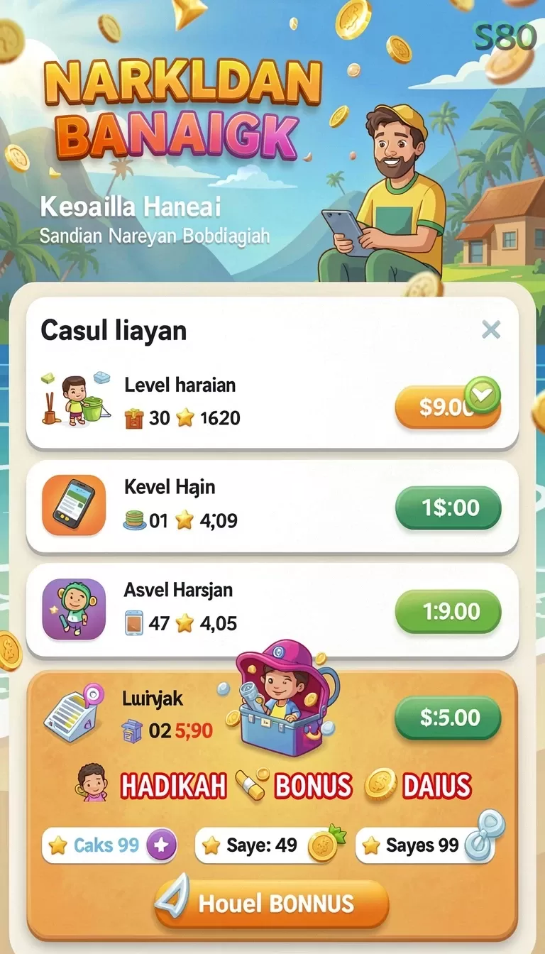 Cuplikan layar DAYA138 — menu navigasi