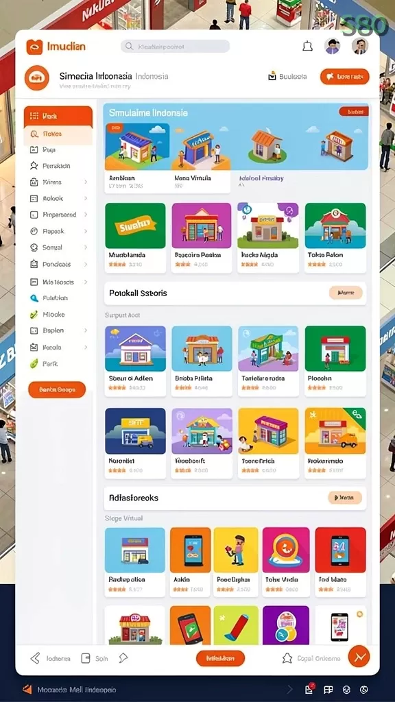 Cuplikan layar 7METER — halaman utama