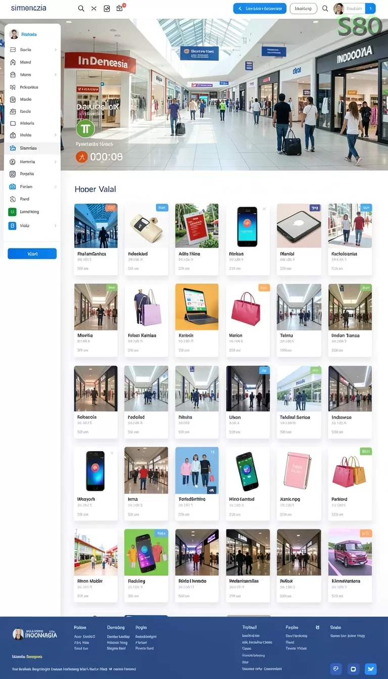 Cuplikan layar KAMARTOTO — menu navigasi
